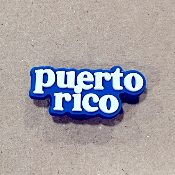 Puerto Rico 🇵🇷 Croc Charm - Picture 1 of 2